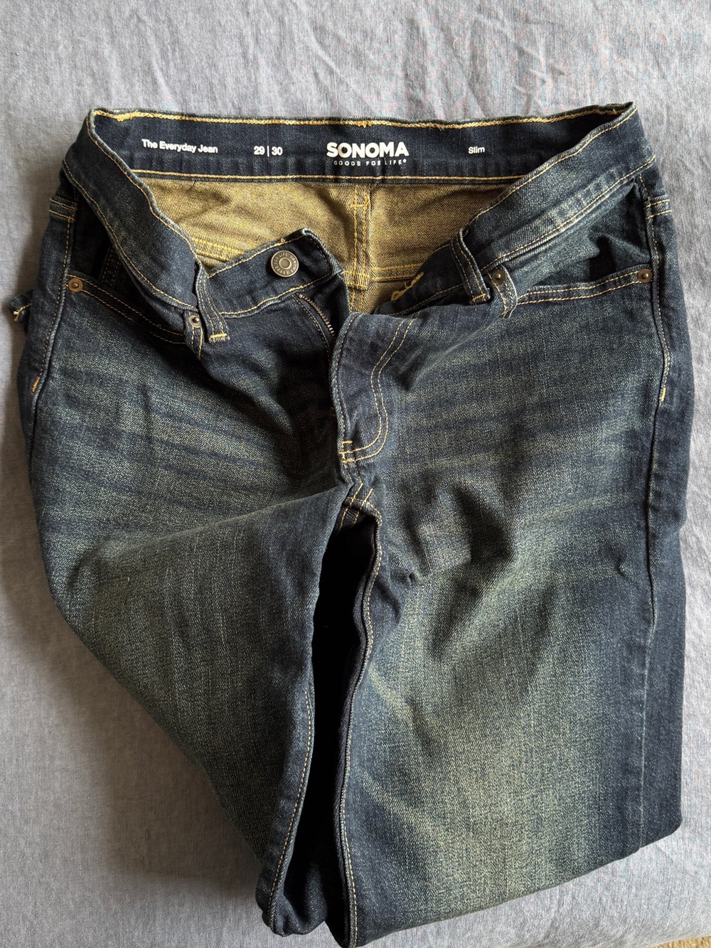 SONOMA Slim Jeans in Dark Blue Wash